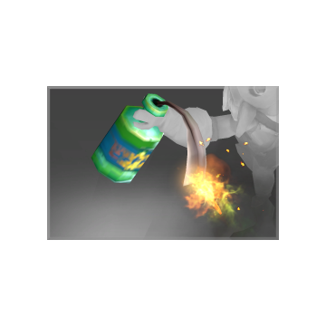 Autographed Molotov Cocktail of the Darkbrew Enforcer