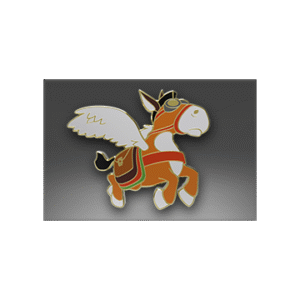 Genuine Classic Pin: Courier Donkey