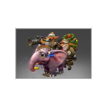 Autographed Pachyderm Powderwagon