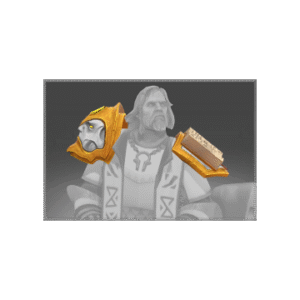 Autographed Pauldron of Heavenly Light