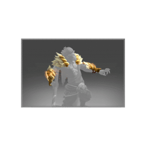 Autographed Pauldrons of the Demon Trickster