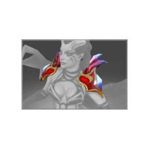 Autographed Pauldrons of the Obsidian Nightmare