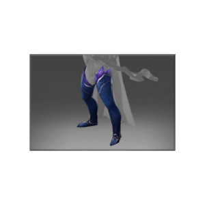 Corrupted Leggings of the Black Wind Raven