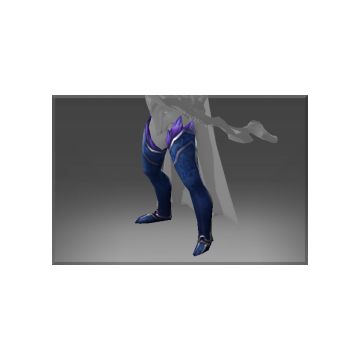 Corrupted Leggings of the Black Wind Raven