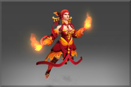 Auspicious Ember Crane Set
