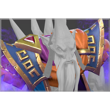 Autographed Keeper of Oloxicam's Glass Pauldrons