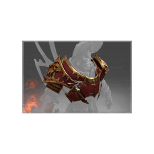 Autographed Pauldrons of the Daemon Prince