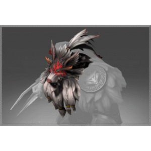 Autographed Requiem for Red Wolf Clan Head